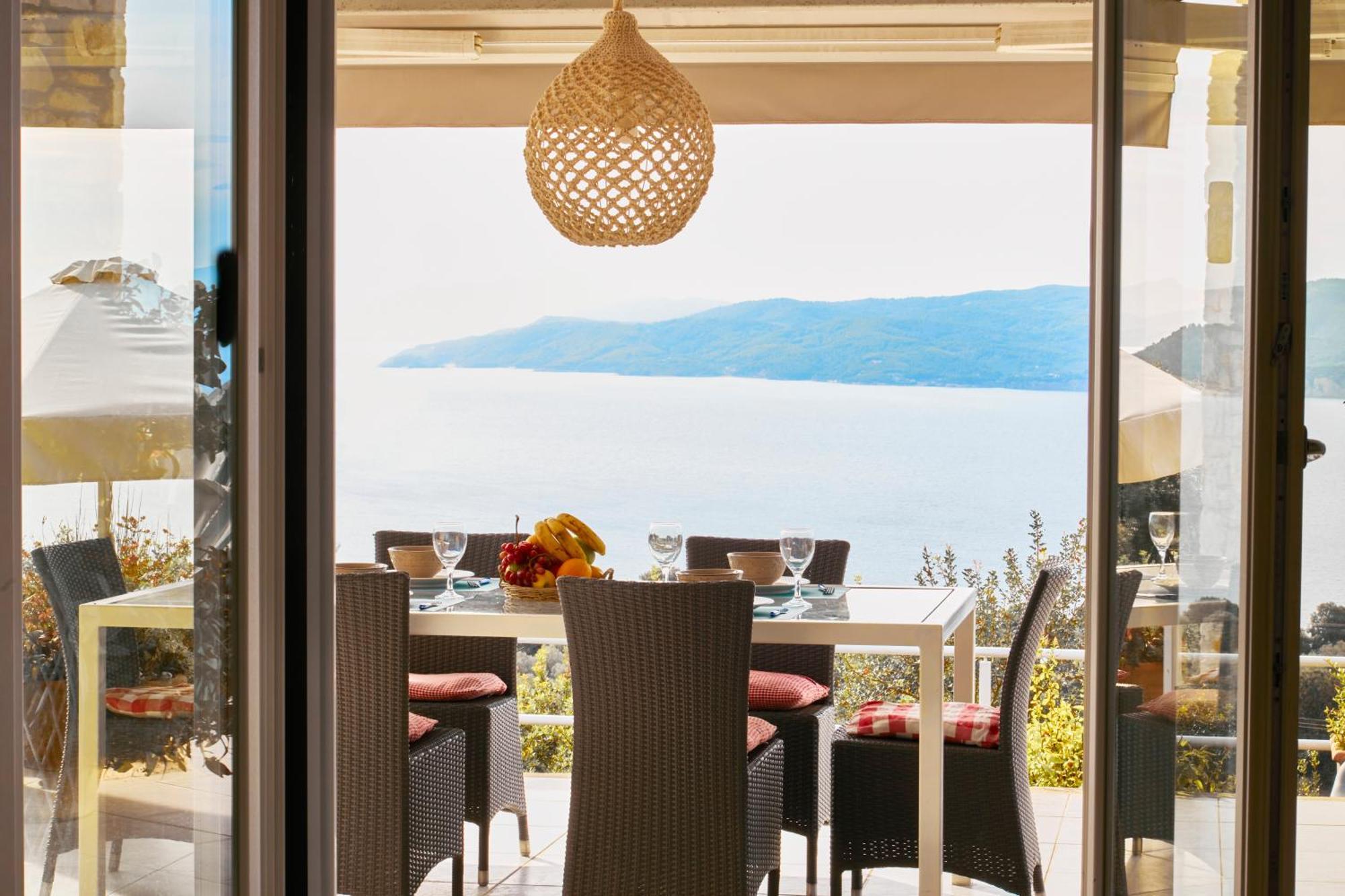 Luxury Villa In Kechria Bagian luar foto